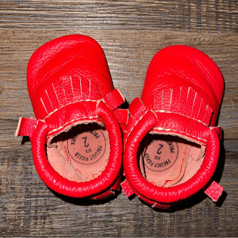 Freshly picked shoes